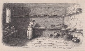Een zuivelboerderij, uit Le Magasin Pittoresque, ca. 1852