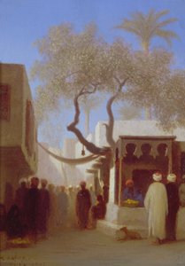 Marktscène in Caïro