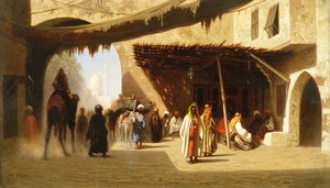 Onbekend schilderij door Charles Theodore Frere