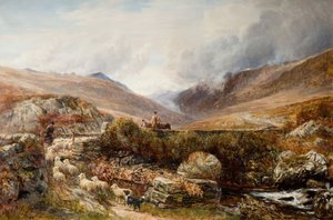 Bij Llanbedr, Barmouth, 1872