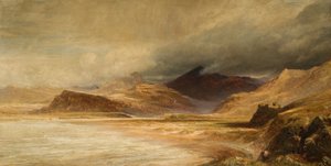 Snowdon vanuit Pernsarn, 1872
