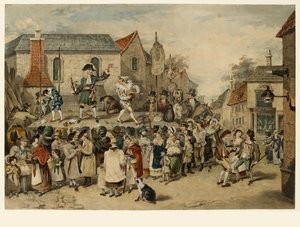 Een kermis in Woodstock
