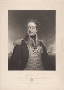 Admiraal Sir Richard King door Charles Turner