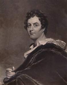 George Noel Gordon Byron, Lord Byron, Engelse dichter door Charles Turner