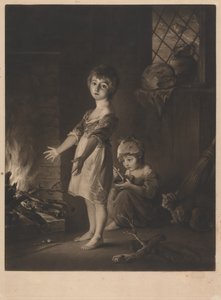 Het interieur van een huisje