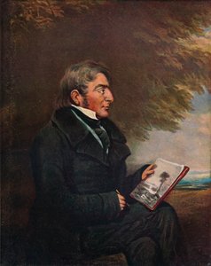 Portret van JMW Turner, ca. 1841, 1904 door Charles Turner