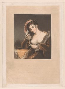 Portret van Emily St Clare door Charles Turner