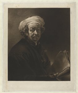 Rembrandt als Paulus door Charles Turner