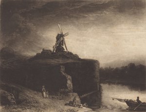 De molen door Charles Turner