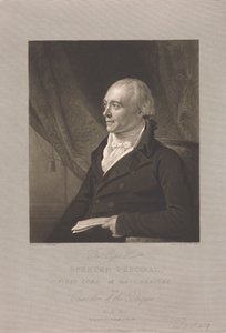 De zeer eerbiedwaardige Spencer Perceval door Charles Turner