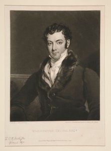 Washington Irving, Esq.r door Charles Turner