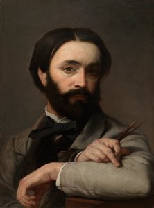 Zelfportret door Charles Verlat