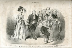 Illustratie door Charles Vernier in Le Charivari