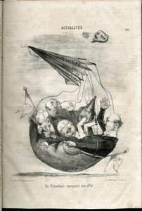 Illustratie in Le Charivari door Charles Vernier