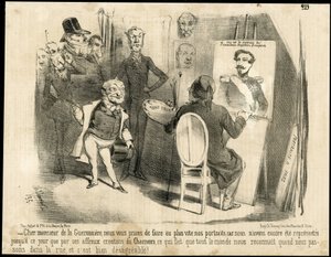 Illustratie van Charles Vernier in Le Charivari door Charles Vernier