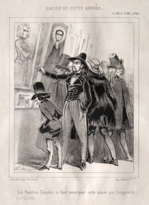 De Franse schilders vallen dit jaar op door de originaliteit van hun kleding door Charles Vernier