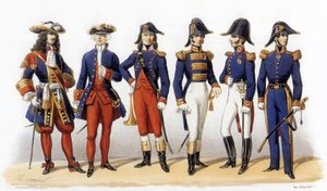 Uniformen van het Franse leger: Marineofficieren