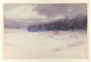 Zonder titel [Winterlandschap - New Jersey] door Charles Warren Eaton