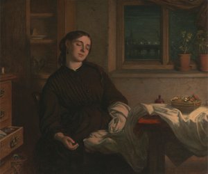 Thuisdromen door Charles West Cope