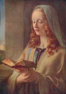 Maiden Meditation, 1847, ca. 1915 door Charles West Cope