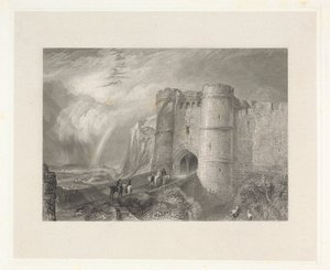 Carisbrook Kasteel, Isle of Wight door Charles Westwood