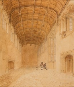 Crosby Hall (Nr.2), ca. 1818 door Charles Wild