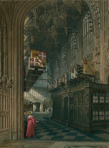 Henry 7e Kapel, Westminster Abbey, Londen door Charles Wild