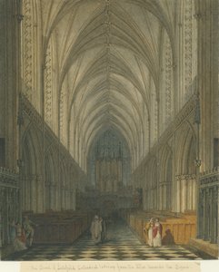 Interieur van Lichfield Kathedraal - Koor