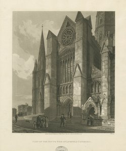 Lichfield Kathedraal - Zuid Transept door Charles Wild