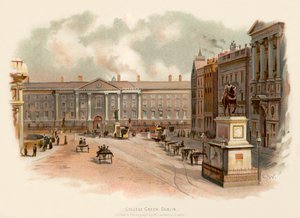 College Green, Dublin door Charles Wilkinson