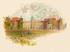 Hatfield House, Hertfordshire - zuidkant