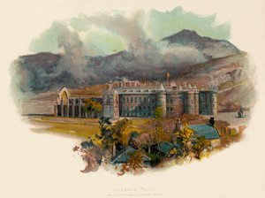 Holyrood Palace door Charles Wilkinson