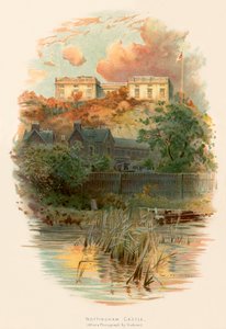 Kasteel van Nottingham door Charles Wilkinson