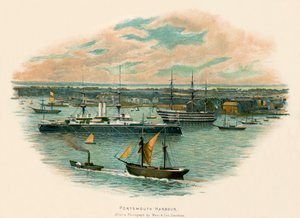 Haven van Portsmouth door Charles Wilkinson