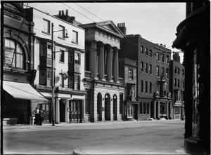 High Street, City of Portsmouth, 1930s door Charles William Prickett