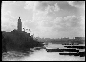 Oxo Tower Wharf, Bargehouse Street, Southwark, Greater London Authority, 1930s door Charles William Prickett