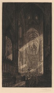 Westminster Abbey door Charles William Sherborn