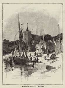 Een miniatuur Holland, Benfleet door Charles William Wyllie