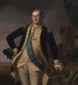 George Washington bij de Slag om Princeton, c.1779