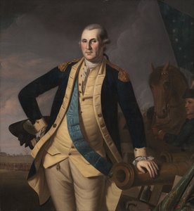 George Washington bij de Slag om Princeton