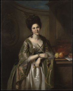 Mevrouw Walter Stewart door Charles Willson Peale
