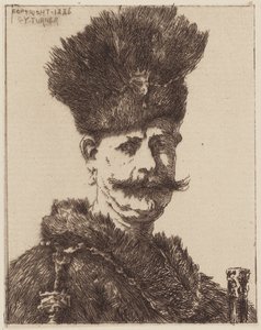 Portret van een Man door Charles Yardley Turner