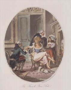 De Franse Haard, gegraveerd door P.W. Tomkins door Charles after Ansell
