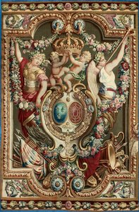 De Portiere van de Beroemde, uit de Gobelins Tapestry Factory, 1722-28 door Charles after Le Brun