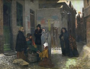 De koffiebrander door Charles de (1825 70) Groux