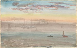 East River, zonsopgang