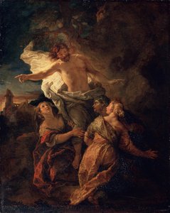 Christus en de Heilige Vrouwen, begin 1680s door Charles de la Fosse