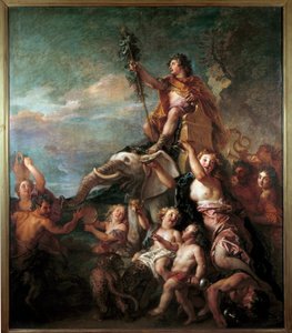 De triomf van Bacchus door Charles de la Fosse