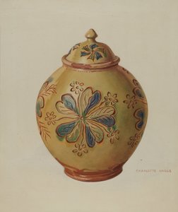Pot met deksel door Charlotte Angus