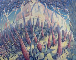 Ligurische Villa door Charlotte Johnson Wahl